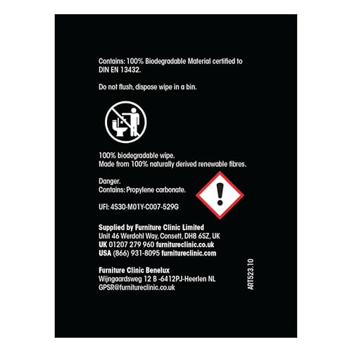 Furniture Clinic Complete Leather Care Kit+ With Large Leather Cleaner & Leather Protection Cream for Sofas, Car Seats - Leather Care Set Includes 500ml Ultra Clean & 500ml Leather Conditioner