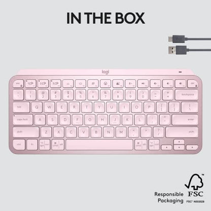 Logitech MX Keys S Wireless Keyboard, Low Profile, Fluid Precise Quiet Typing, Programmable Keys, Backlighting, Bluetooth, USB C Rechargeable, for Windows PC, Linux, Chrome, Mac - Graphite
