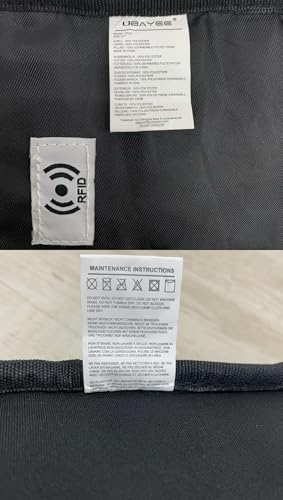 UBAYEE Crossbody Phone Bag with RFID Blocking for Men & Women – Lightweight Travel Passport Pouch & Secure Neck Wallet, Fits Up to 6.7" Phone, Dark Grey