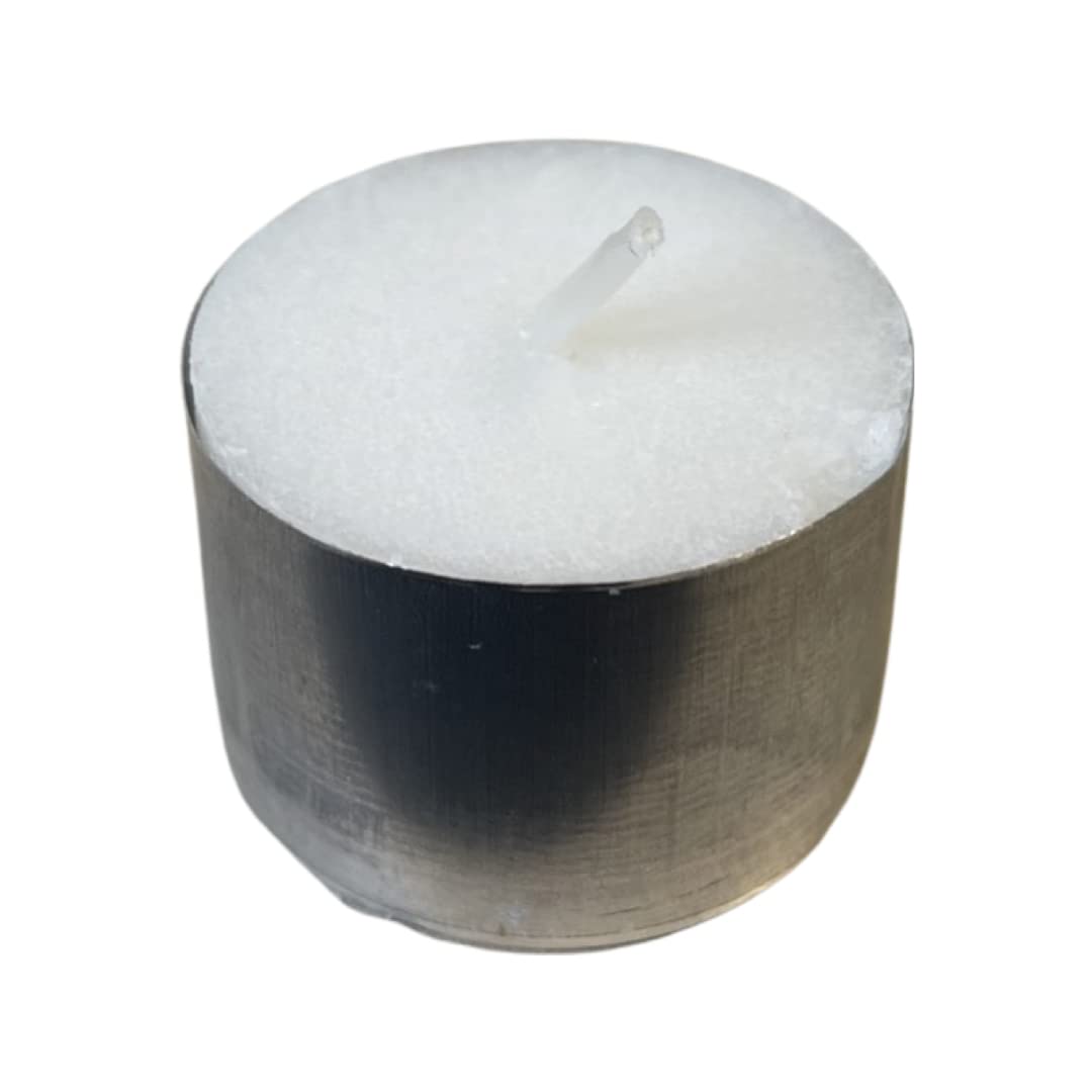 Requisite Needs Tea Light Candles 8 Hour Burn Time White Unscented (Pack of 100)