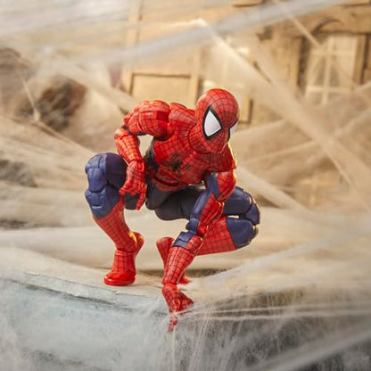 Marvel Legends Maximum Series Spider-Man, Deluxe Spider-Man Comics Collectible 6-Inch Action Figure; Amazing Articulation; Spectacular Accessories