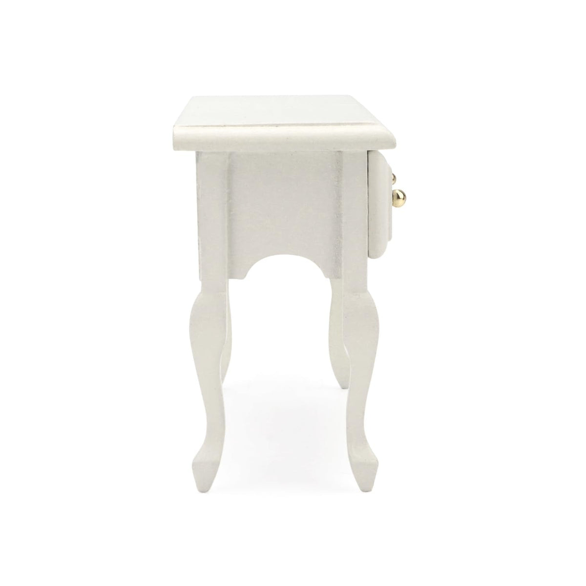 Miniature Table 1:12 Furniture & Dollhouse Miniature Bed with Drawer 1:12 Wooden Furniture European Bedroom Bedding Furniture Accessories with Pillow & Mattresses
