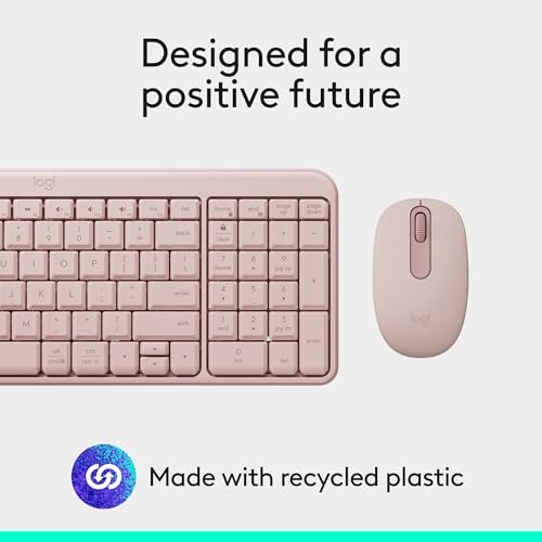 Logitech K250 Bluetooth Keyboard with Numpad, Easy Connectivity, Compact Wireless Keyboard Made with Recycled Plastic, Spill-Resistant, Comfortable Keys - Windows/MacOS - Graphite
