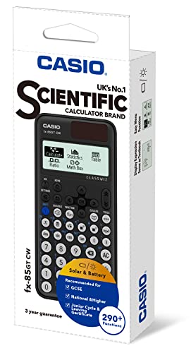 Casio fx-85GTCW Black Scientific Calculator