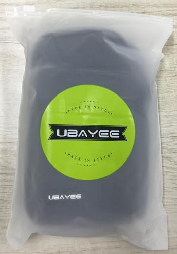 UBAYEE Crossbody Phone Bag with RFID Blocking for Men & Women – Lightweight Travel Passport Pouch & Secure Neck Wallet, Fits Up to 6.7" Phone, Dark Grey