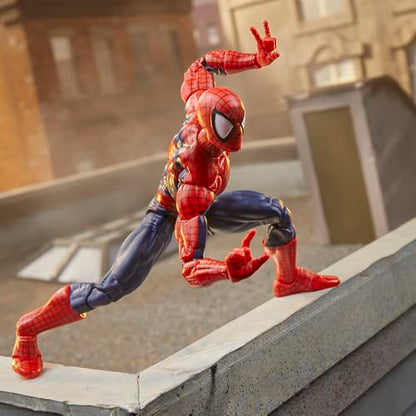 Marvel Legends Maximum Series Spider-Man, Deluxe Spider-Man Comics Collectible 6-Inch Action Figure; Amazing Articulation; Spectacular Accessories
