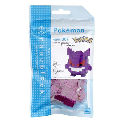 Nanoblock NBPM007 Pokemon Gengar, Colourful