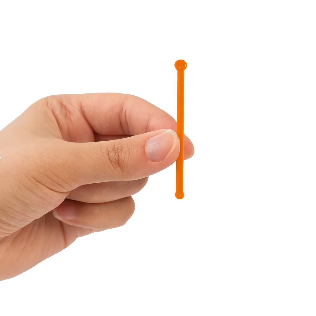 Micro Spoon (500 Pack) - Double-Sided 5mg to 10mg & 25mg to 35mg Measuring Scoops, Static-Free BPA-Free, FitPowders