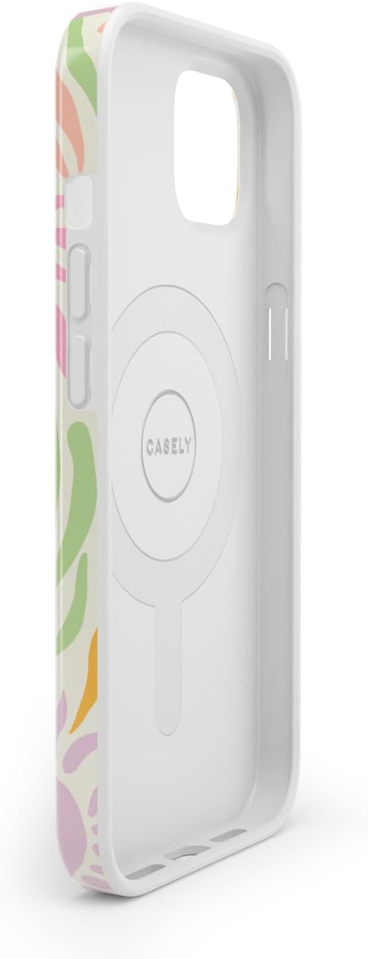 Casely iPhone 13 Case | Field of Flowers | Pastel Floral | Compatible with MagSafe | Classic Ultra Slim Design
