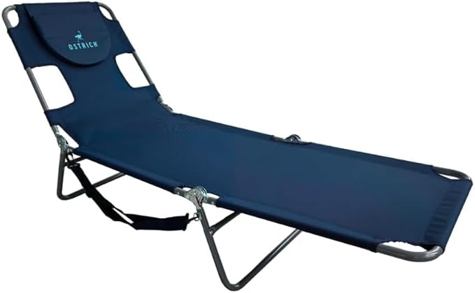 Ostrich Chair Chaise Lounge, Navy