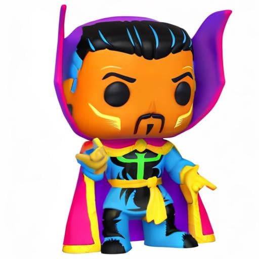 Funko POP! Marvel: Black Light - Dr. Doctor Strange - Marvel Comics - Collectable Vinyl Figure - Gift Idea - Official Merchandise - Toys for Kids & Adults - Comic Books Fans