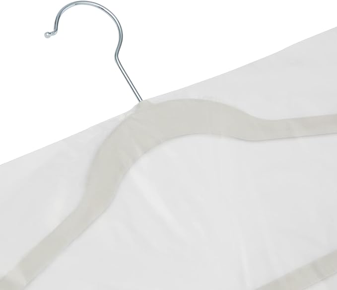 50 Pack Clear Plastic Garment Bags