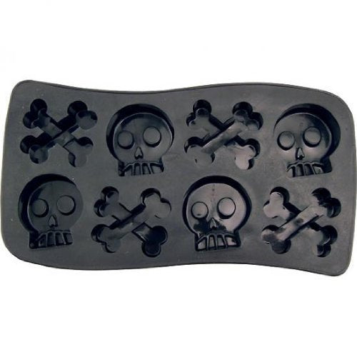Set of 3 Spooky Halloween Shaped Ice Cube Tray/Food Molds - Fun Scary Designs (3)