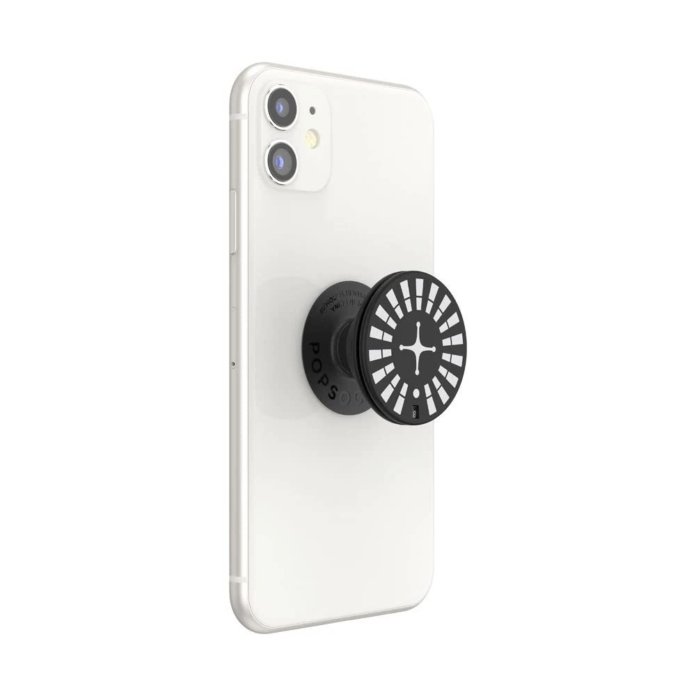 PopSockets Phone Grip with Expanding Kickstand, Backspin PopSocket, Spinning PopSockets - Roulette