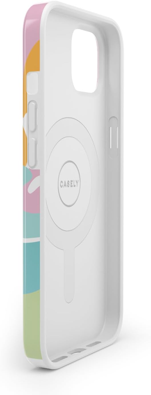 Casely iPhone 13 Case | Field of Flowers | Pastel Floral | Compatible with MagSafe | Classic Ultra Slim Design