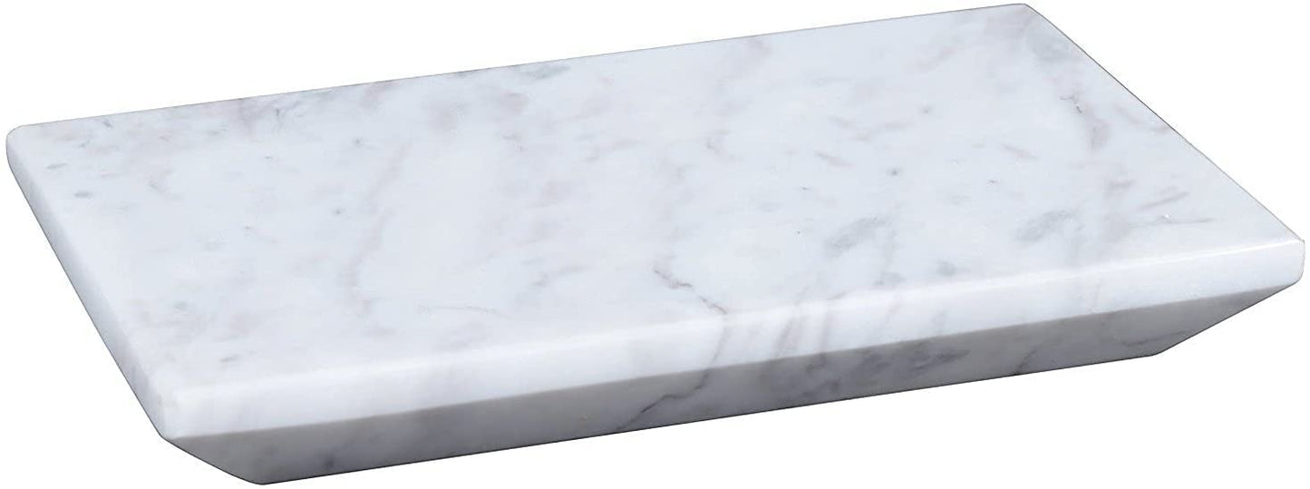 Chritmas Gift/Chritmas Sale Marble Stone Soap Dish Bath Accessories for Bathrooms, Tub or Wash Basin in Rectangular Shape Made Out of Indian B-White Marble Stone.