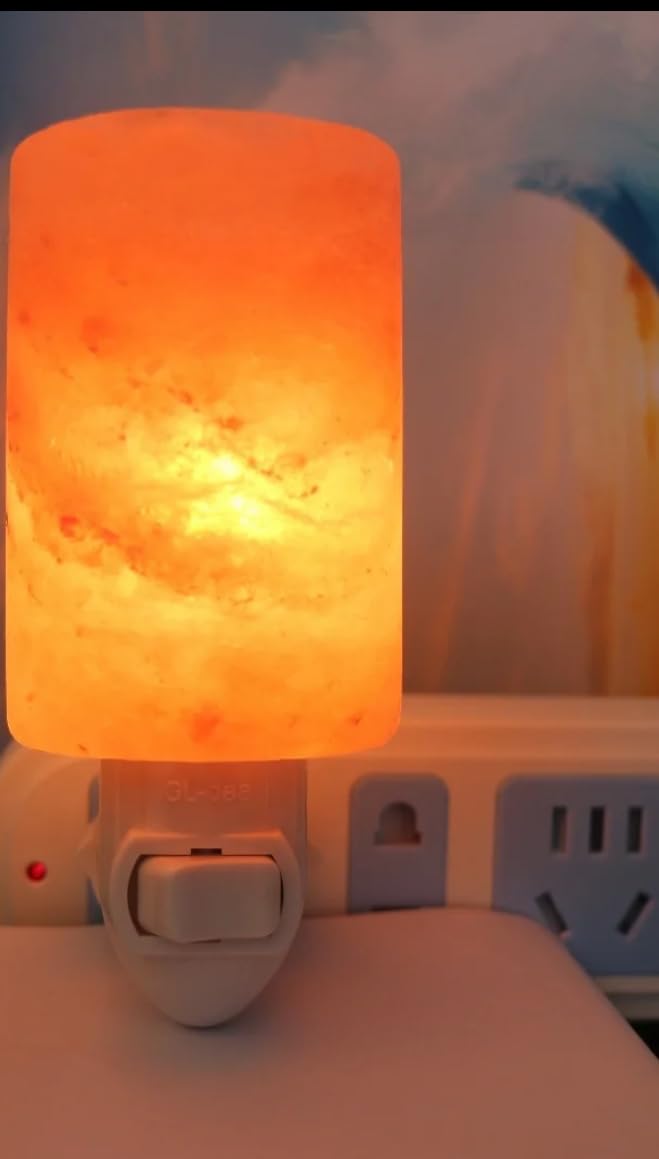 Himalayan Salt Lamp – Purifies Air, Promotes Breathing & Clears Negative Energy 1 Unit