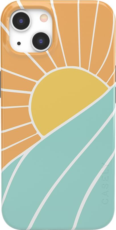 Casely iPhone 13 Case | Field of Flowers | Pastel Floral | Compatible with MagSafe | Classic Ultra Slim Design