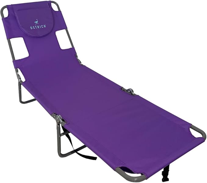 Ostrich Chair Backpack Chaise Chair, Purple