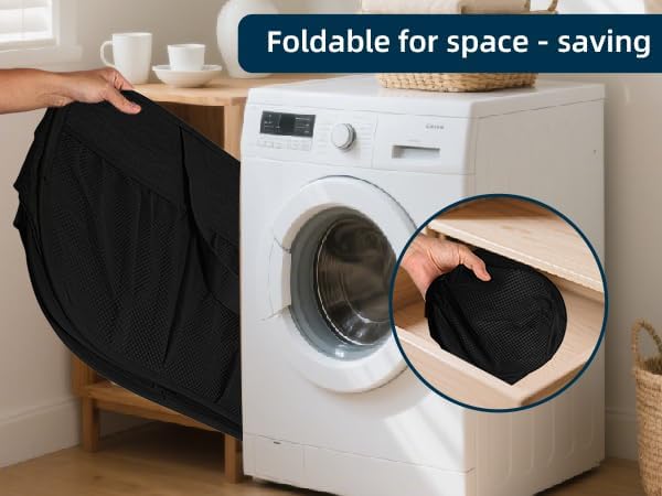 Collapsible Laundry Baskets, Tear Proof Pop Up Laundry Hamper