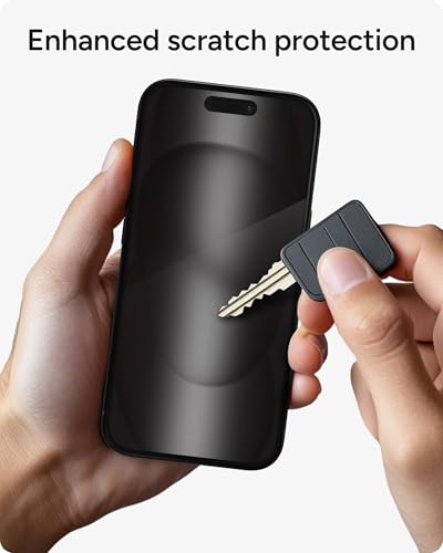 ZAGG Glass Elite Screen Protector for iPhone 16 Pro - 5X Stronger, Reinforced Edges, Ultra-Strong Tempered Glass, Scratch Resistant, Anti-Smudge, Easy Installation, InvisibleShield, Eco-Friendly