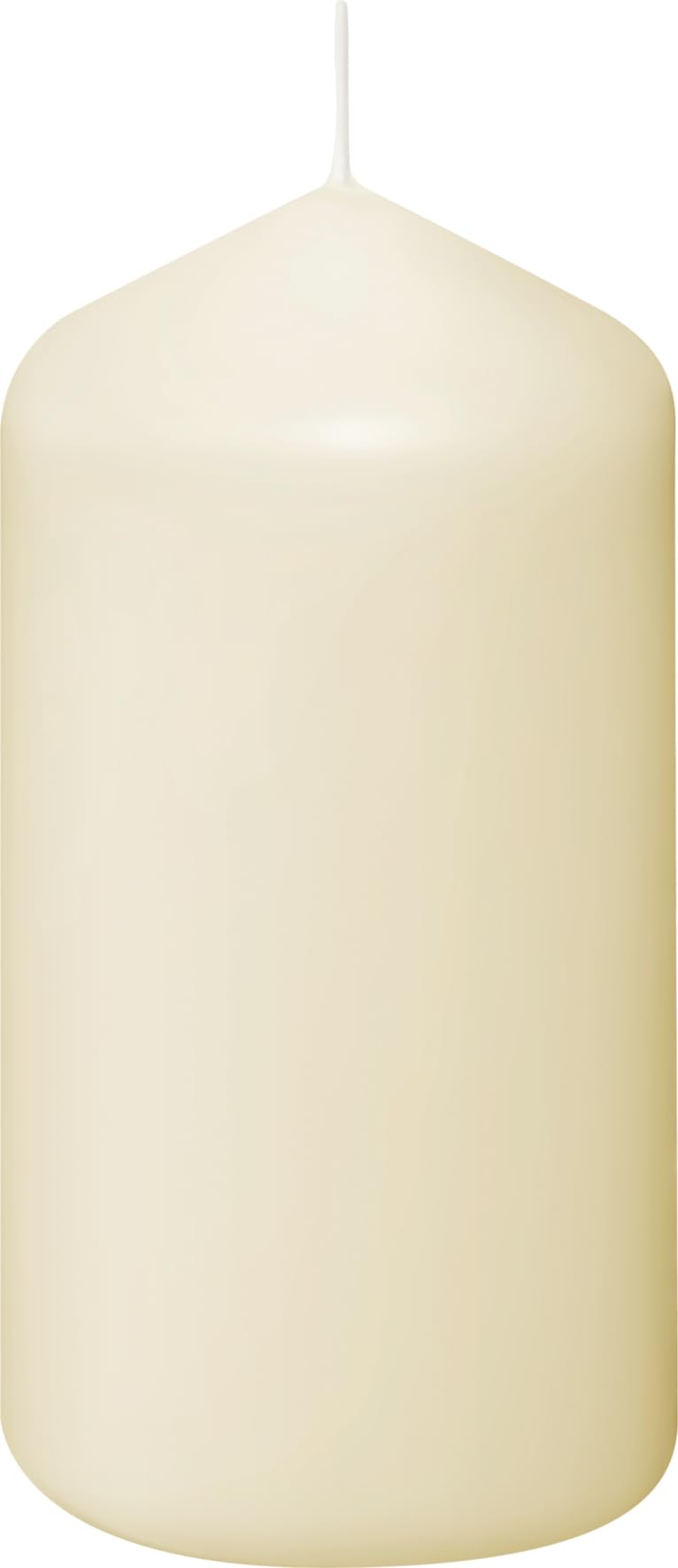 BOLSIUS 12 Ivory Pillar Candles Set - Unscented 43 Hour Long Lasting Candles - 2.7 x 5-inch Dripless Clean Burning Smokeless Dinner Candle - Perfect for Weddings Parties and Special Occasions