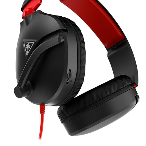 Turtle Beach Recon 70 Multiplatform Gaming Headset for Xbox Series X|S, Xbox One, PS5, PS4, PC & Mobile w/ 3.5mm Wired Connection - Flip-to-Mute Mic, 40mm Speakers, Lightweight Design, Black