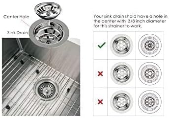 KANARY Stainless Steel Kitchen Sink Strainer Basket-Replacement