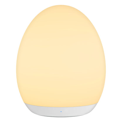 MediAcous Night Lights, 2000mAh Baby Night Light with 7 Colors Changing & Dimming Function, Rechargeable Kids Night Light with 1 Hour Timer & Touch Control for Bedroom, Living Room