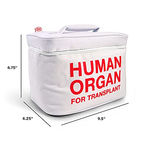 Genuine Fred, E.M.T Insulated Lunch Tote - The Original Emergency Meal Transportation, Waterproof Lined Bag to Store & Transport Meals, Snacks & More- White Elephant Gift - Perfect for Medical Workers