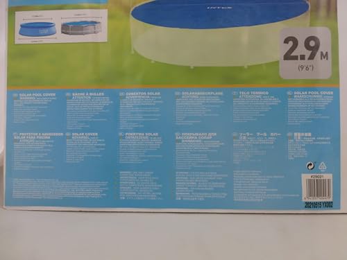Intex Solar Pool Cover for 10ft Frame or Easy Set Pools #29021, #28011