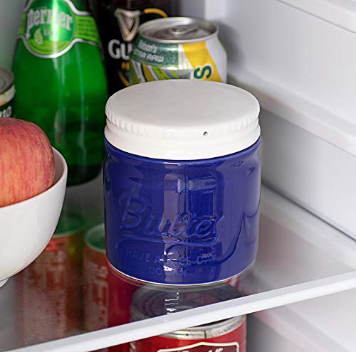 DOWAN Butter Dish, French Butter Crock With Lid for Spreadable Soft Butter, Porcelain Butter Keeper With Waterline for Counter, Embossed Butter Container Home Gift Kitchen Decor, Beige