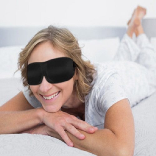Bucky 40 Blinks No Pressure Printed Eye Mask for Travel & Sleep, Foil, One Size