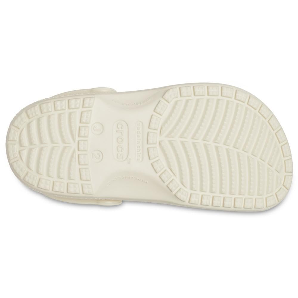Crocs Unisex Kids Classic Clog K, Bone, J6 UK