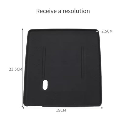Compatible with Honda Accord 2023-2025 2026 Silicone Central Control Wireless Charging Protective Pad Anti-slip Waterproof Non-Slip Protective Dustproof Mat For 11th Gen Accord 2023 2024 2025 2026