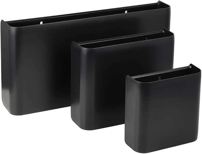 Picowe 3 PCS Magnetic Laundry Storage, Magnetic Storage Box