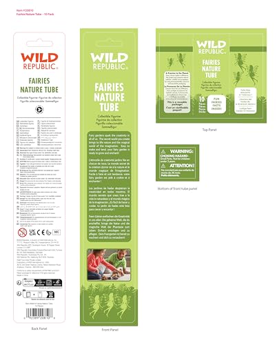 WILD REPUBLIC 20810 Animals Nature Tube, Fairy, One Size