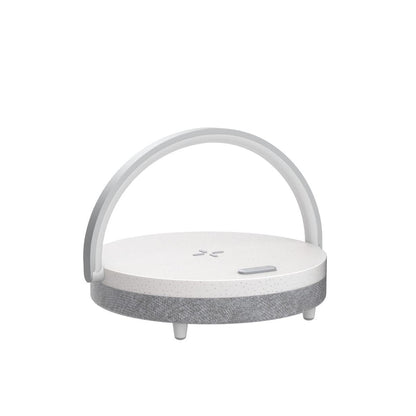 EZVALO Gifts for Women, 4-in-1 Bedside Lamp with Dimmable Night Light, Bluetooth Speaker, Charging Station and Phone Holder, Birthday Gifts for Mom, Teens, Family and Friends