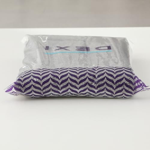 DEXI Ultra Soft Bath Mat 40 x 60 cm, Non-Slip Absorbent Microfiber Mats, Machine Washable Quick Dry Rugs, Bathroom Accessories Decor, Grey