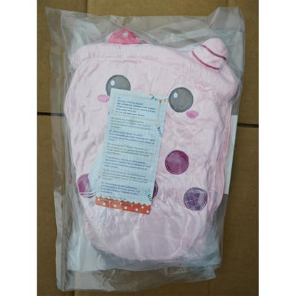 AMOZO Bubble Tea Plush Pillows, Cute Boba Plushies Soft Toys Giant Stuffed Animal Pillow for Lovers (Pink, 24cm)