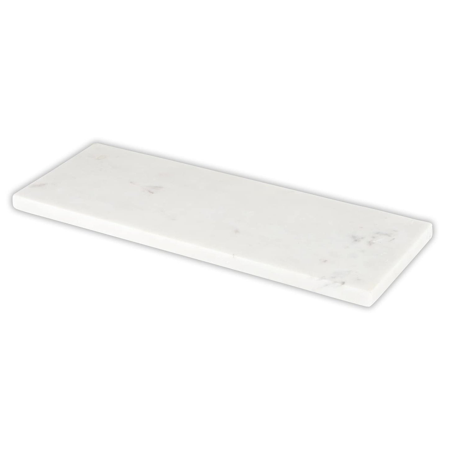 Santa Barbara Design Studio Table Sugar Marble Serving Board, Medium, White