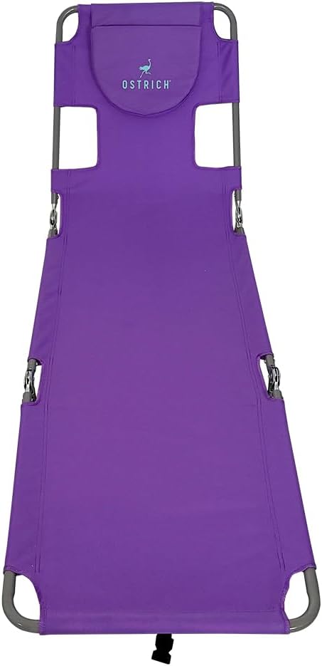 Ostrich Chair Backpack Chaise Chair, Purple