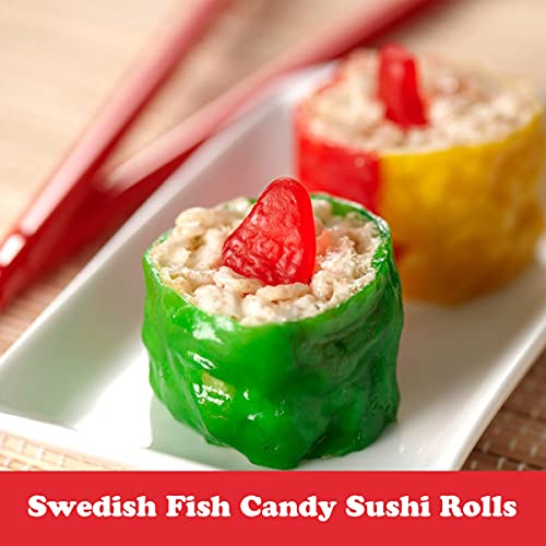SWEDISH FISH Mini Soft & Chewy Candy, Family Size, 1.8 lb