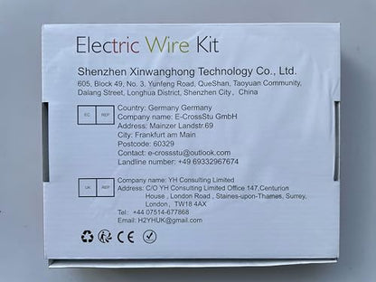 Electrical Wire,PVC Electric Wire -XINWANG 20awg 0.5 mm² wire 6 Colours (Each Colour 23ft) Stranded Wire Made of Tinned Copper Wire Hook up Wire Kit