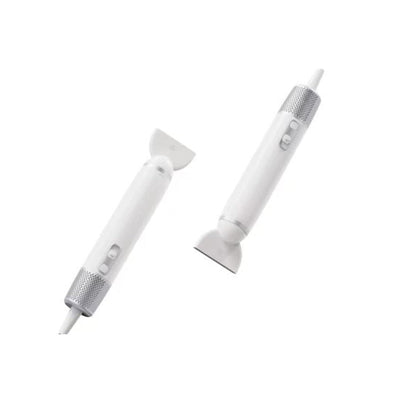 Dog Dryer Handheld Pet Hair Dryer, 3HP High-Velocity Blower with 3 Speeds & 4 Temps Lightweight, Quiet Design. Portable Blow for Travel & Home Grooming. Includes 3 Nozzles (White)