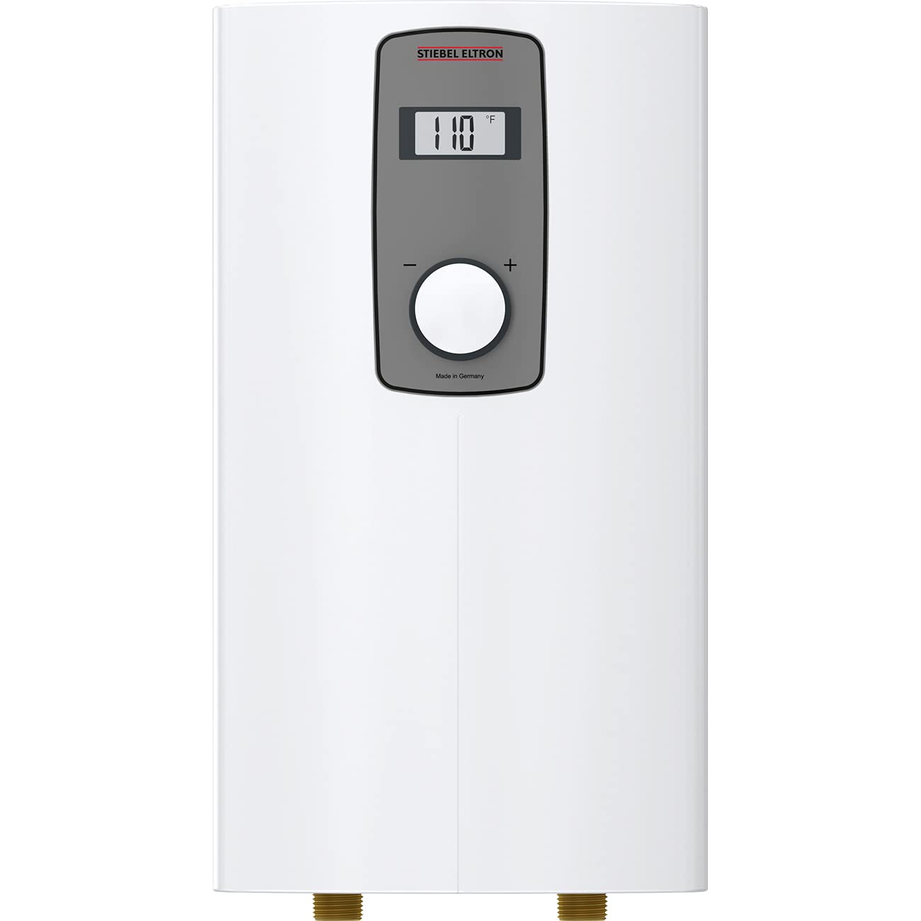 Stiebel Eltron DHX 10-2 Trend Point-of-Use Tankless Electronic Water Heater, 240V, 9.6kW, White, Made in Germany