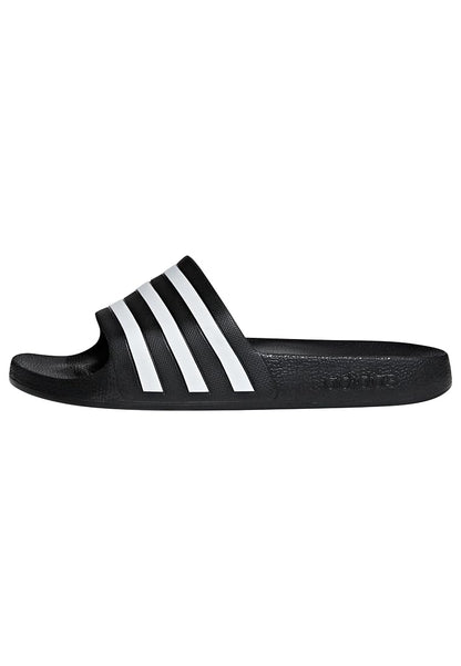 adidas Unisex Adilette Aqua Slides, Core Black/Cloud White/Core Black, 9 UK