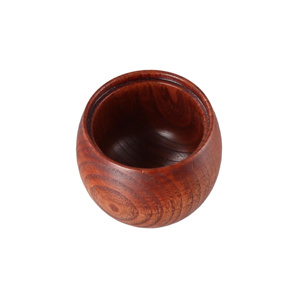 Leadigol Solid Wood Spice Jar Condiment Bowls with Wooden Spoon, Salt Seasoning Container Condiment Jar Storage Box with Spoon for Home Kitchen