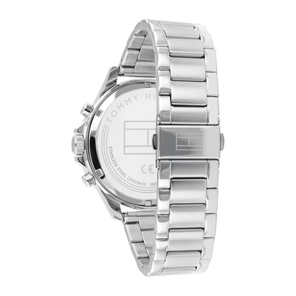 Tommy Hilfiger Analogue Multifunction Quartz Watch for Men with Silver Stainless Steel Bracelet - 1791718