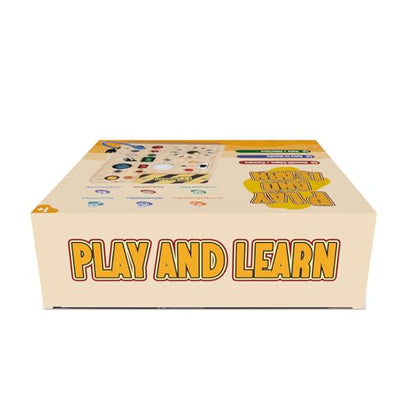 Konijiwa Toddler Toys Montessori Busy Board Toys for 1 2 3 Year old Boys Girls Wooden ToyS with With 10 Switches and 23 LED Lights Switch toy Sensory Learning Toys 1 2 Year old Baby Girls Boys Gifts
